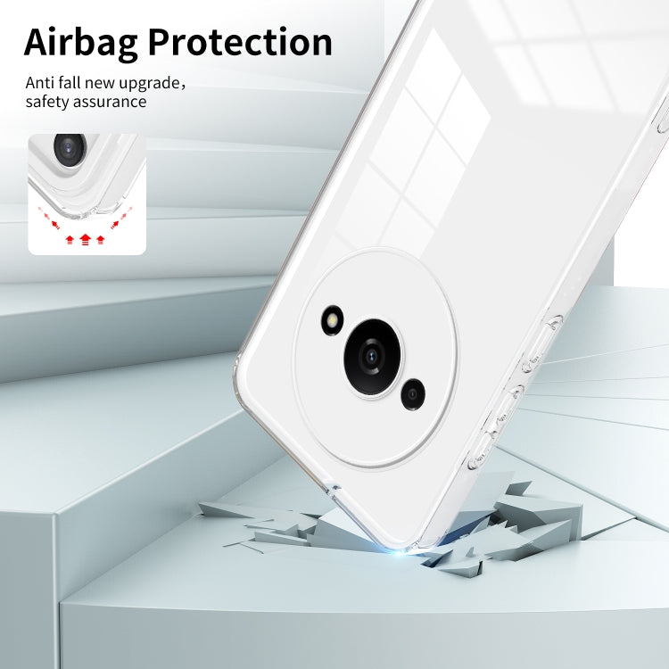 Custodia per telefono con cornice per PC trasparente a colori in TPU 3 in 1, For Xiaomi Redmi A3, For Xiaomi Redmi Note 13 Pro 4G, For Xiaomi Redmi Note 13 4G, For Xiaomi Redmi Note 13 5G, For Xiaomi Redmi Note 13 Pro 5G, For Xiaomi 13T / 13T Pro