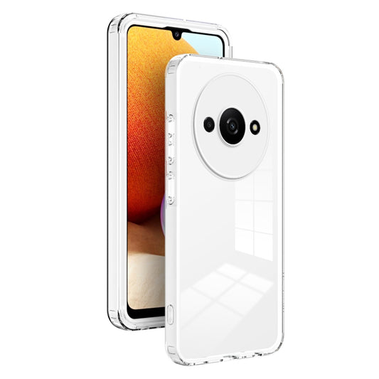 Custodia per telefono con cornice per PC trasparente a colori in TPU 3 in 1, For Xiaomi Redmi A3, For Xiaomi Redmi Note 13 Pro 4G, For Xiaomi Redmi Note 13 4G, For Xiaomi Redmi Note 13 5G, For Xiaomi Redmi Note 13 Pro 5G, For Xiaomi 13T / 13T Pro