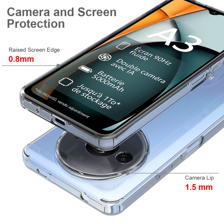 Custodia per telefono in TPU acrilico antigraffio, For Xiaomi Redmi A3 / Poco C61, For Xiaomi Redmi Note 13 Pro/Poco M6 Pro 4G, For Xiaomi Redmi Note 13 4G, For Xiaomi Redmi Note 13 Pro 5G / Poco X6, For Xiaomi 14 Ultra, For Xiaomi 14 Pro, For Xiaomi 14