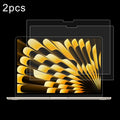 Pellicola in vetro temperato antideflagrante con durezza superficiale 2 pezzi 0,26 mm 9H, For Macbook Air 15.3 2023/2024/2025/M5 2026, For MacBook Neo 13 inch 2026 A18 Pro A3404, For Macbook Air 13.6 2023/2024/2025