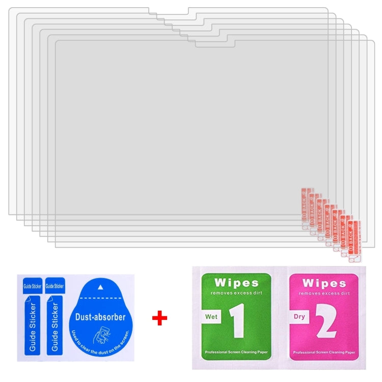 Pellicola in vetro temperato antideflagrante con durezza superficiale 9H da 25 pezzi 0,26 mm, For Macbook Air 15.3 2023/2024/2025/M5 2026, For MacBook Neo 13 inch 2026 A18 Pro A3404, For Macbook Air 13.6 2023/2024/2025