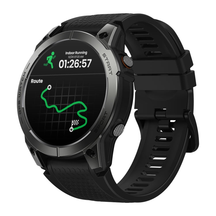 Zeblaze Stratos 3 Pro Schermo AMOLED da 1,43 pollici Smart Watch sportivo Supporto chiamata Bluetooth, Stratos 3 Pro