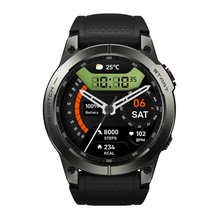 Zeblaze Stratos 3 Pro Schermo AMOLED da 1,43 pollici Smart Watch sportivo Supporto chiamata Bluetooth, Stratos 3 Pro