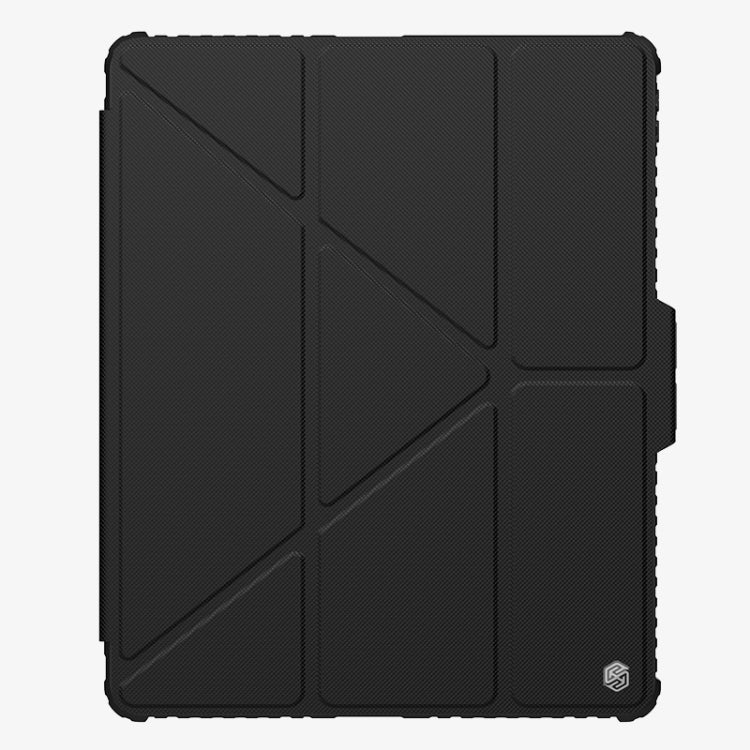 Custodia in pelle per tablet stile pieghevole multi-angolo NILLKIN Bumper Pro, For iPad Pro 13 2025 / 2024, For iPad Pro 11 2025 / 2024