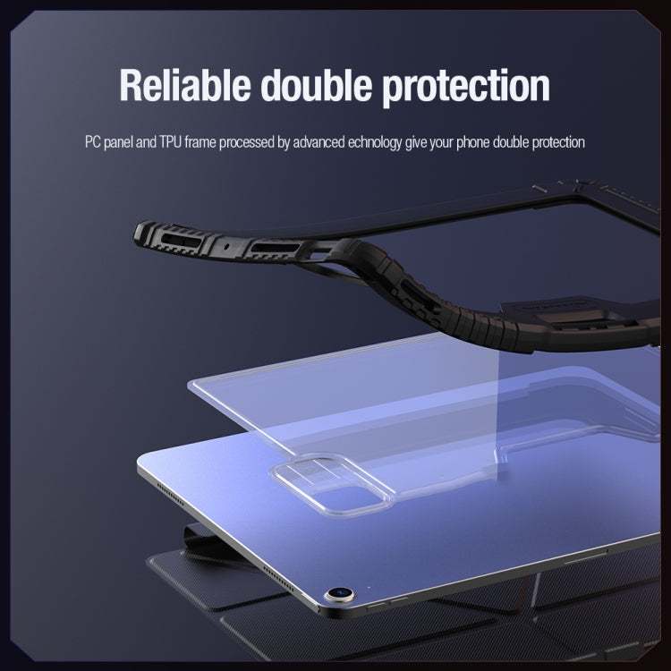 Custodia in pelle per tablet stile pieghevole multi-angolo NILLKIN Bumper Pro, For iPad Air 13 2024 / 2025, For iPad Pro 13 2024, For iPad Pro 11 2024