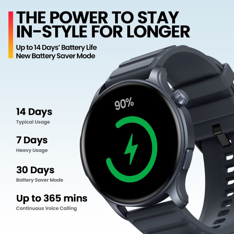 Zeblaze Btalk 3 Pro 1,43 pollici BT5.2 Smart Watch fitness e benessere, supporto chiamata Bluetooth / sonno / ossigeno nel sangue / frequenza cardiaca / monitoraggio della pressione sanguigna