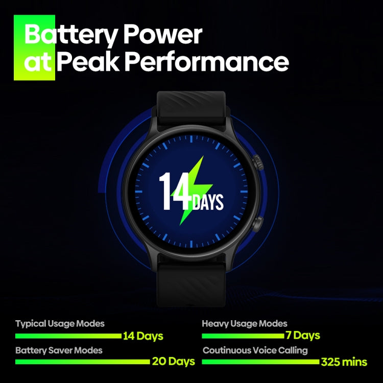 Zeblaze Btalk 2 Lite Schermo da 1,39 pollici IP68 Smart Watch Supporta chiamate vocali / Monitoraggio della salute