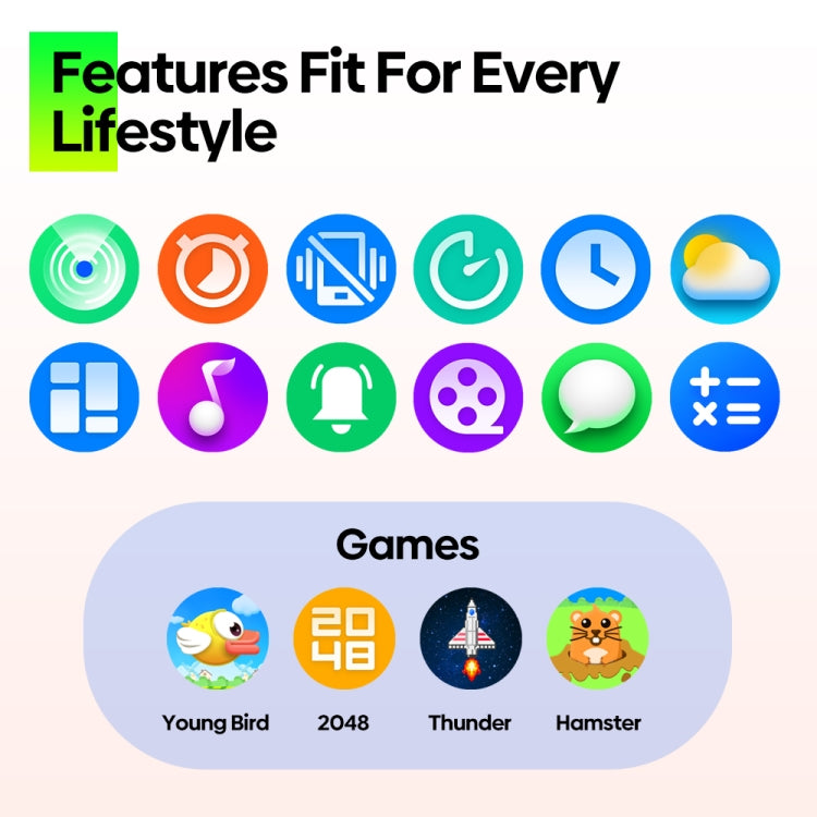 Zeblaze Btalk 2 Lite Schermo da 1,39 pollici IP68 Smart Watch Supporta chiamate vocali / Monitoraggio della salute