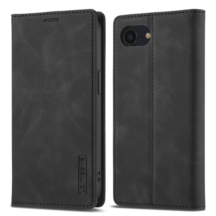 LC.IMEEKE Custodia per telefono in pelle magnetica resistente con supporto, slot per carte e portafoglio, For iPhone 17e / 16e, For iPhone 17 Pro Max, For iPhone 17 Pro, For iPhone 17