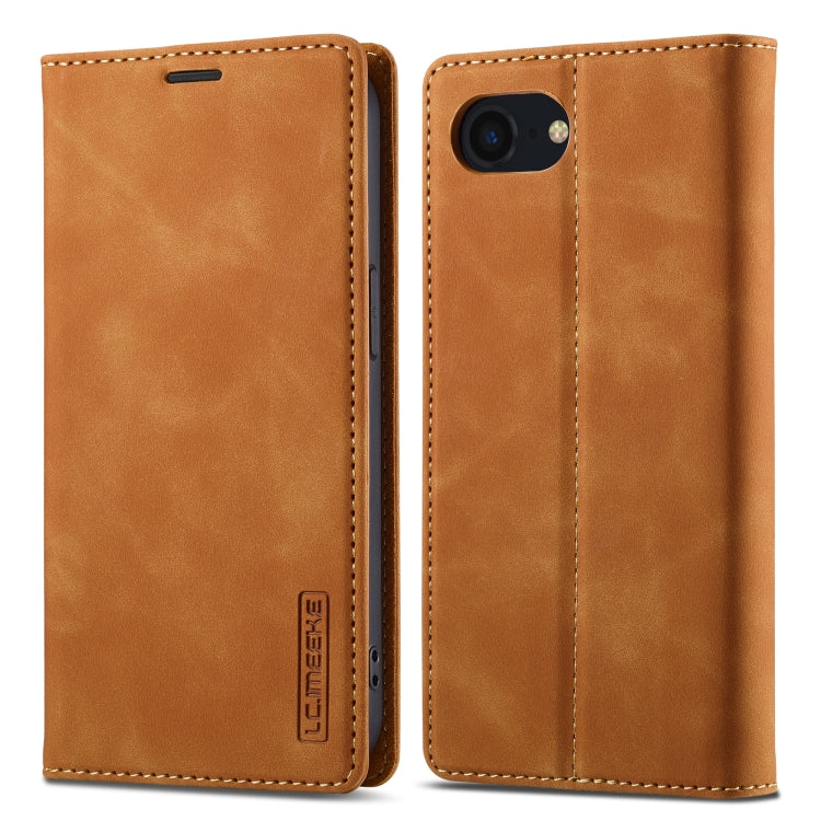 LC.IMEEKE Custodia per telefono in pelle magnetica resistente con supporto, slot per carte e portafoglio, For iPhone 17e / 16e, For iPhone 17 Pro Max, For iPhone 17 Pro, For iPhone 17