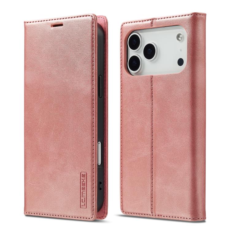 LC.IMEEKE Custodia per telefono in pelle magnetica resistente con supporto, slot per carte e portafoglio, For iPhone 17e / 16e, For iPhone 17 Pro Max, For iPhone 17 Pro, For iPhone 17