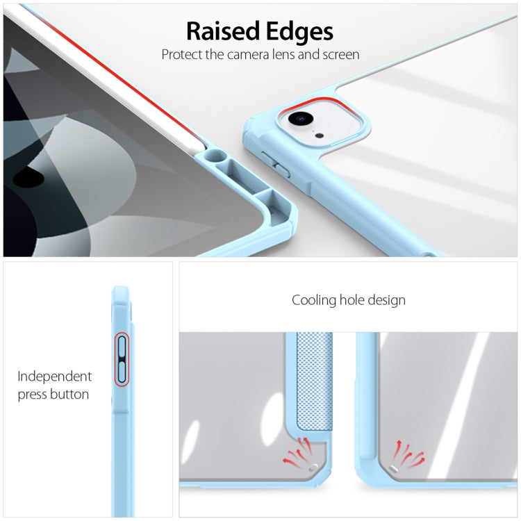 Custodia per tablet in pelle antiscivolo serie DUX DUCIS TOBY con funzione di sonno/sveglia, For iPad Air 13 2024 / 2025 / 2026, For iPad Pro 13 2025 / 2024, For iPad Pro 11 2025 / 2024