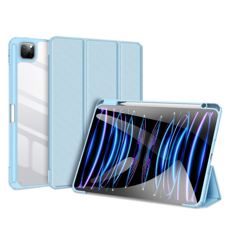 Custodia per tablet in pelle antiscivolo serie DUX DUCIS TOBY con funzione di sonno/sveglia, For iPad Air 13 2024 / 2025, For iPad Pro 13 2024, For iPad Pro 11 2024