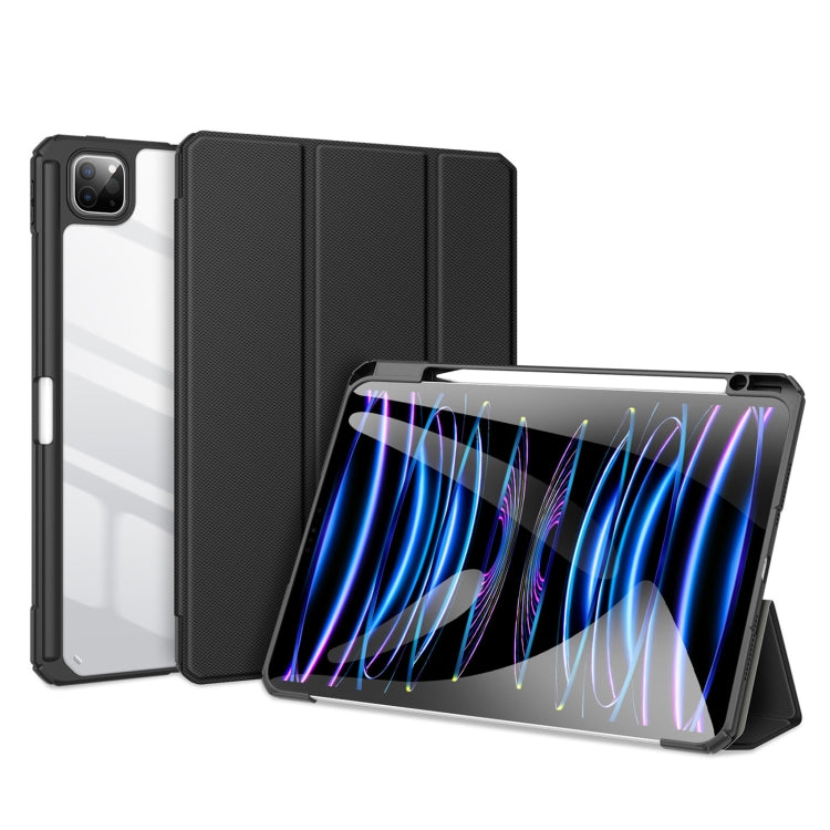 Custodia per tablet in pelle antiscivolo serie DUX DUCIS TOBY con funzione di sonno/sveglia, For iPad Air 13 2024 / 2025, For iPad Pro 13 2024, For iPad Pro 11 2024
