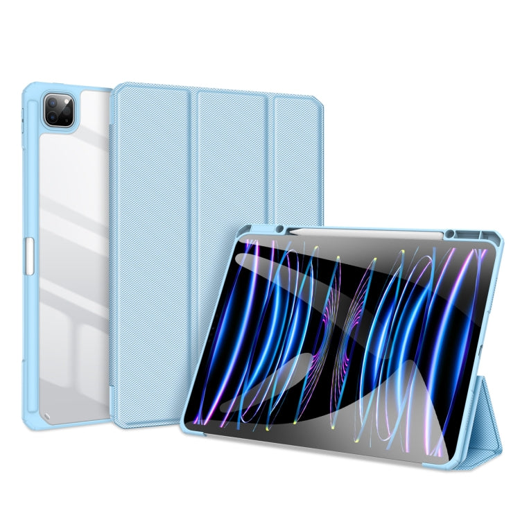Custodia per tablet in pelle antiscivolo serie DUX DUCIS TOBY con funzione di sonno/sveglia, For iPad Air 13 2024 / 2025 / 2026, For iPad Pro 13 2025 / 2024, For iPad Pro 11 2025 / 2024