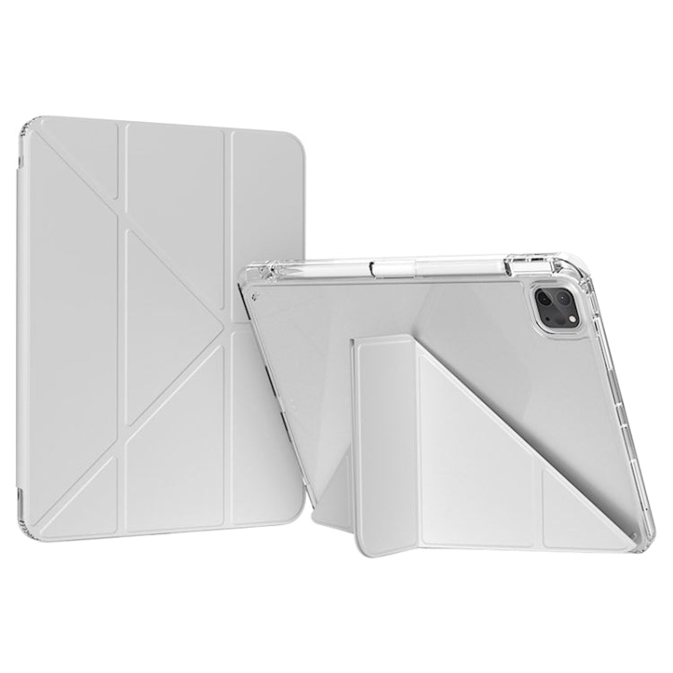 Custodia per tablet in pelle con deformazione GEBEI, For iPad 2025 / 2022, For iPad Air 11 2025 / 2024 / Air 5 / 4, For iPad Air 13 2025 / 2024 / Pro 12.9, For iPad mini 2024 / mini 6, For iPad Pro 13 2024, For iPad Pro 11 2024
