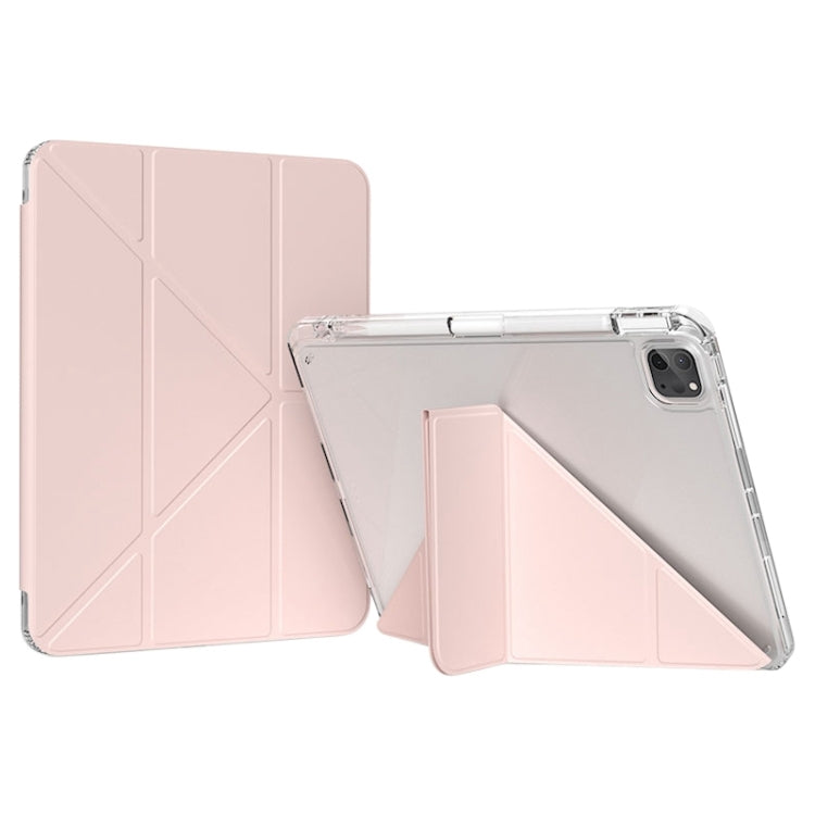 Custodia per tablet in pelle con deformazione GEBEI, For iPad 2025 / 2022, For iPad Air 11 2025 / 2024 / Air 5 / 4, For iPad Air 13 2025 / 2024 / Pro 12.9, For iPad mini 2024 / mini 6, For iPad Pro 13 2024, For iPad Pro 11 2024