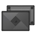 Custodia protettiva smerigliata per laptop DUX DUCIS LCGH, For MacBook Air 13.6 2022/2024 A2681