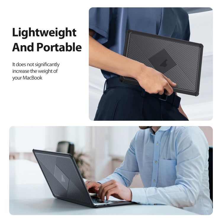 Custodia protettiva smerigliata per laptop DUX DUCIS LCGH, For MacBook Pro 13.3 2016-2021, For MacBook Pro 14 2021/2023 A2442, For MacBook Air 13.6 2022/2024 A2681, For MacBook Air 15.3 2023/2024 A2941, For MacBook Air 13.3 2020 / 2018