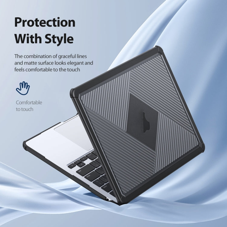 Custodia protettiva smerigliata per laptop DUX DUCIS LCGH, For MacBook Pro 13.3 2016-2021, For MacBook Pro 14 2021/2023 A2442, For MacBook Air 13.6 2022/2024 A2681, For MacBook Air 15.3 2023/2024 A2941, For MacBook Air 13.3 2020 / 2018