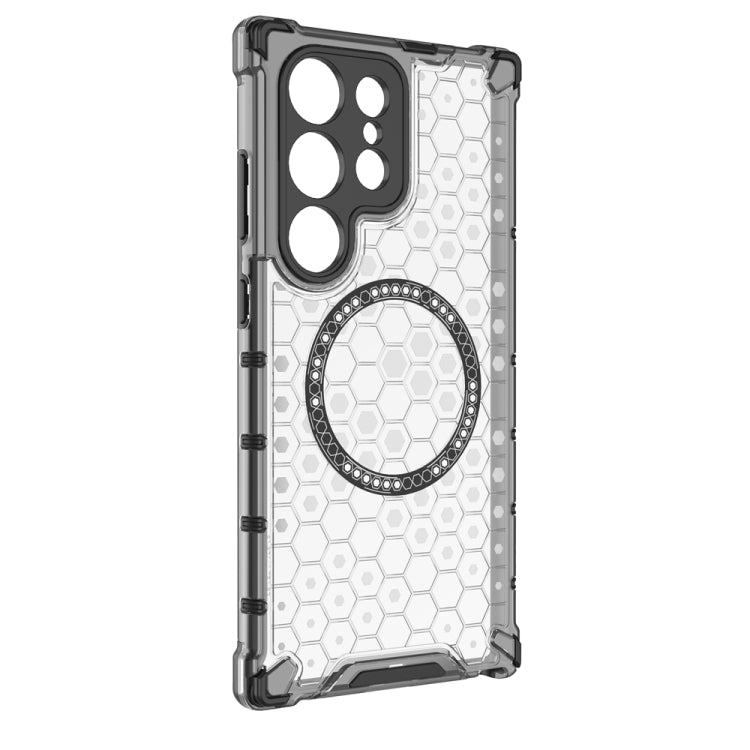 Custodia per telefono antiurto con anello magnetico a nido d'ape, For Samsung Galaxy S24 Ultra 5G, For Samsung Galaxy S24+ 5G, For Samsung Galaxy S24 5G, For Samsung Galaxy S23 FE 5G