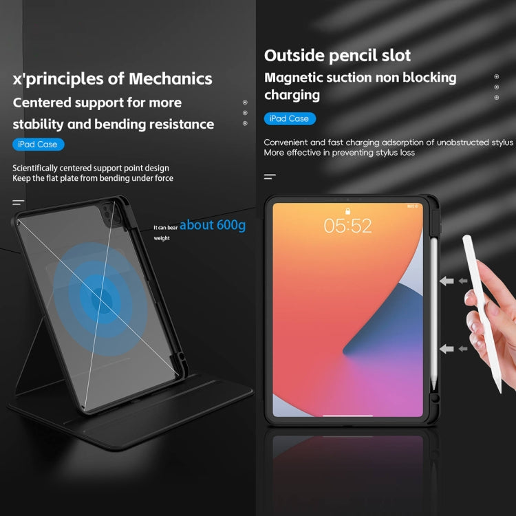 Custodia per tablet in pelle intelligente serie Mutural Jianshang, For iPad Air 13 2026 / 2025 / 2024, For iPad Pro 13 2025 / 2024, For iPad Pro 11 2025 / 2024