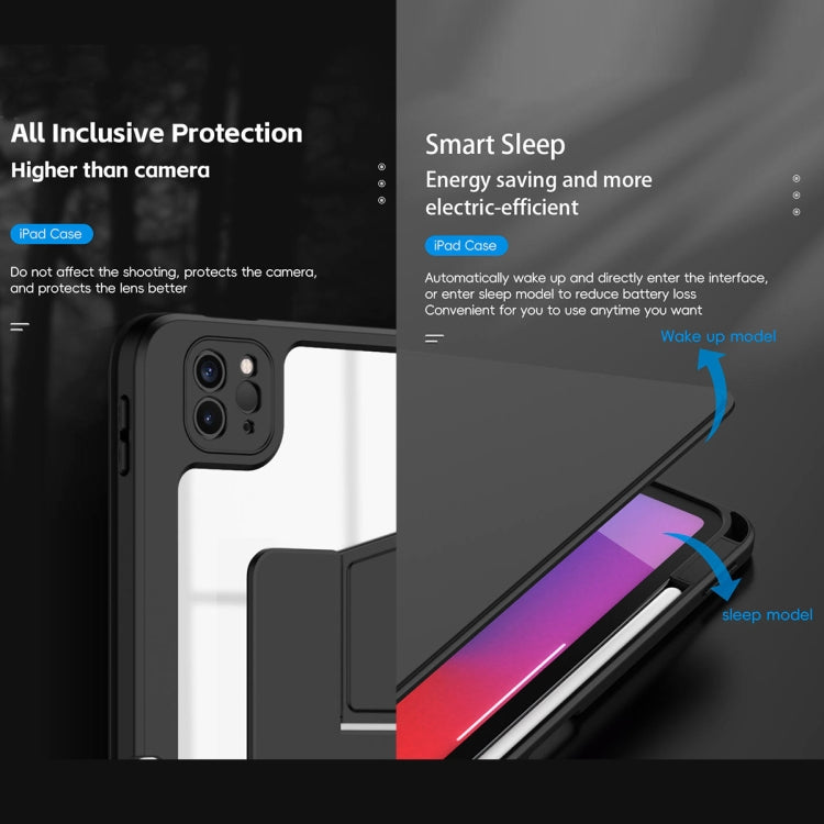 Custodia per tablet in pelle intelligente serie Mutural Jianshang, For iPad Air 13 2026 / 2025 / 2024, For iPad Pro 13 2025 / 2024, For iPad Pro 11 2025 / 2024