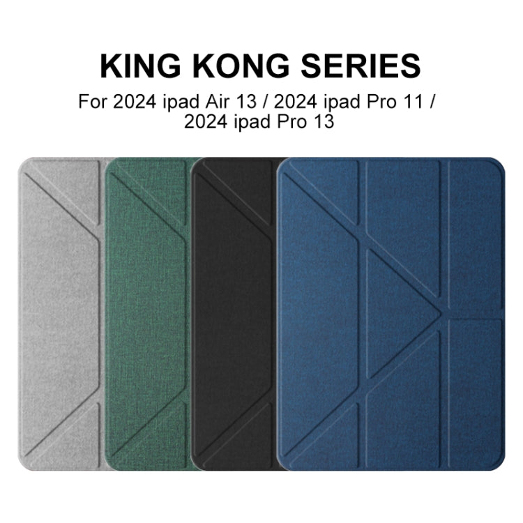 Custodia per tablet in pelle intelligente multipiega Mutural, For iPad Pro 13 2024, For iPad Air 13 2024, For iPad Pro 11 2024