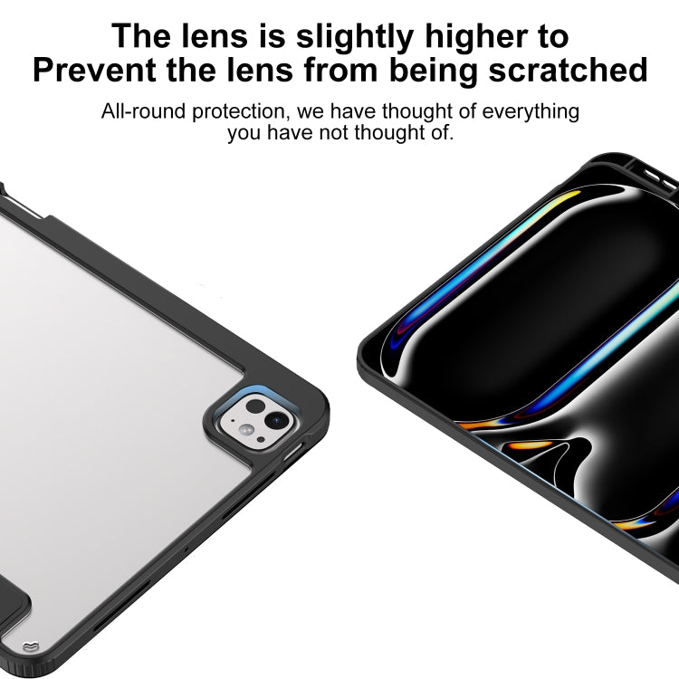 Custodia per tablet in pelle intelligente serie Mutural Pinyue, For iPad Air 13 2026 / 2025 / 2024, For iPad Air 11 2026 / 2025 / 2024, For iPad Pro 13 2025 / 2024, For iPad Pro 11 2025 / 2024