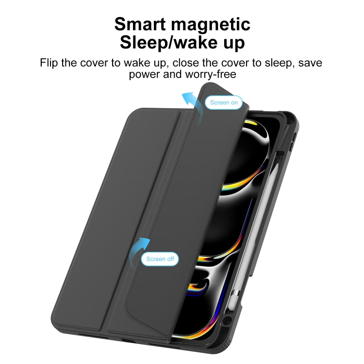 Custodia per tablet in pelle intelligente serie Mutural Pinyue, For iPad Air 13 2026 / 2025 / 2024, For iPad Air 11 2026 / 2025 / 2024, For iPad Pro 13 2025 / 2024, For iPad Pro 11 2025 / 2024