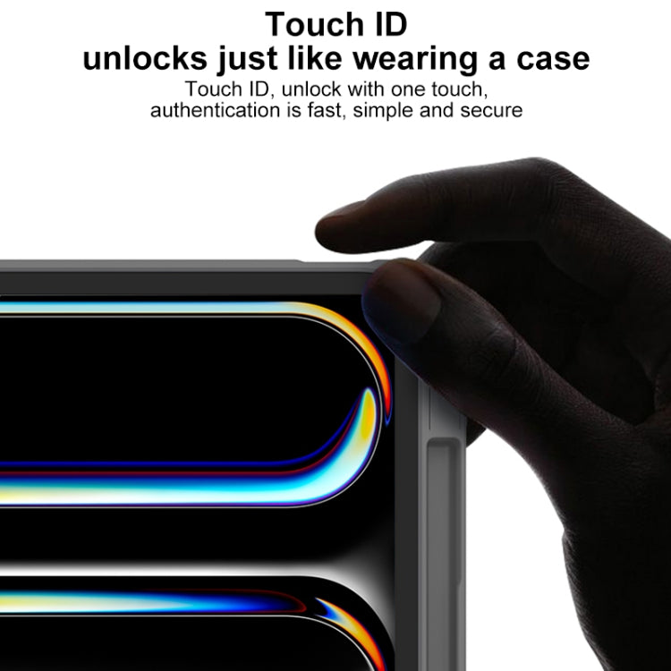 Custodia Smart in pelle per tablet serie YASHI reciproca, For iPad Air 13 2026 / 2025 / 2024, For iPad Pro 13 2025 / 2024, For iPad Pro 11 2025 / 2024