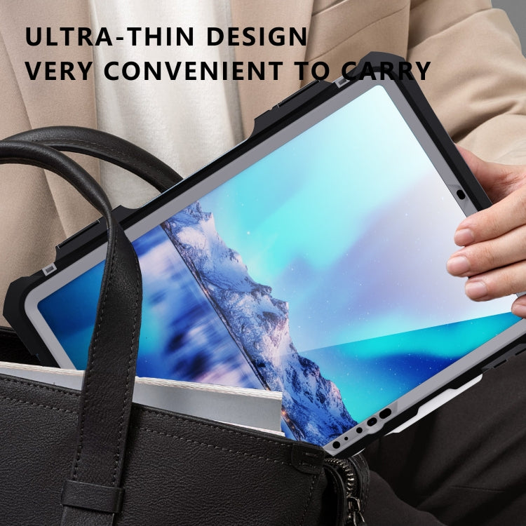Custodia impermeabile per PC + TPU RedPepper IP68 con cordino e staffa girevole, For iPad Pro 11 2024