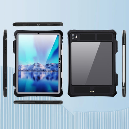 Custodia impermeabile per PC + TPU RedPepper IP68 con cordino e staffa girevole, For iPad Pro 11 2024