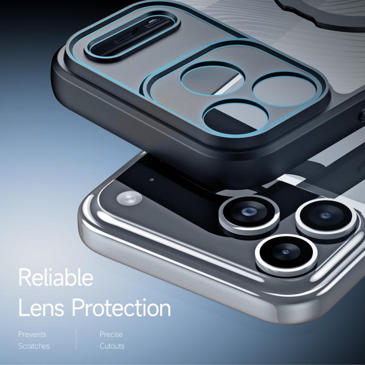 Custodia per telefono smerigliata con supporto ad anello MagSafe serie Aimo DUX DUCIS, For iPhone 17 Pro Max, For iPhone 17 Pro, For iPhone 17, For iPhone 17 Air, For iPhone 16 Pro Max, For iPhone 16 Pro, For iPhone 16 Plus