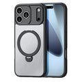 Custodia per telefono smerigliata con supporto ad anello MagSafe serie Aimo DUX DUCIS, For iPhone 17 Pro, For iPhone 17, For iPhone Air