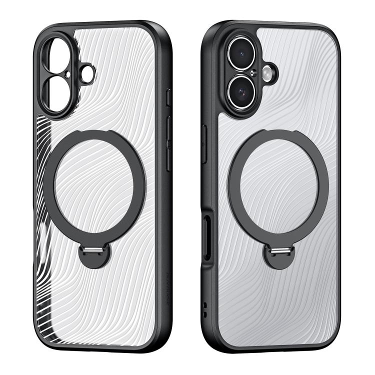 Custodia per telefono smerigliata con supporto ad anello MagSafe serie Aimo DUX DUCIS, For iPhone 17, For iPhone Air