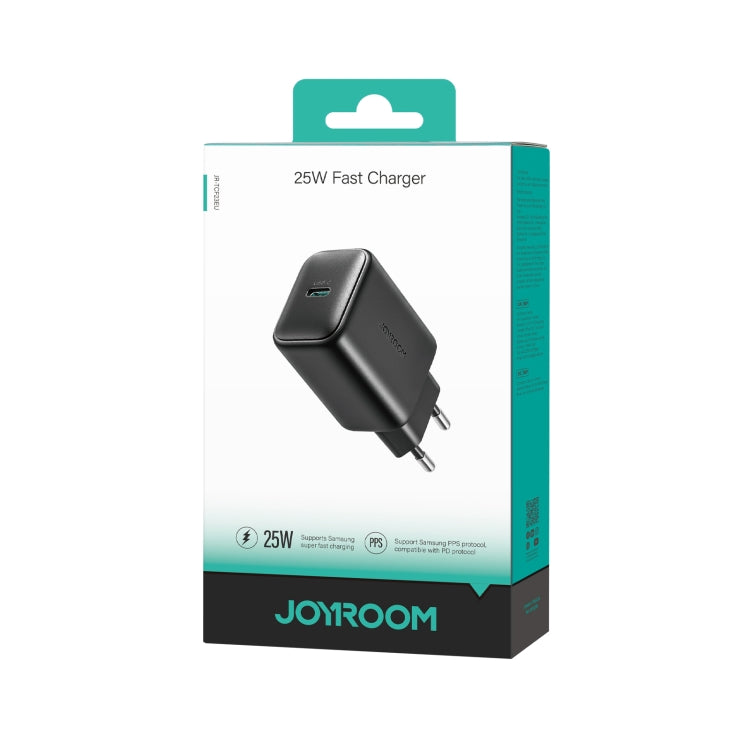 JOYROOM JR-TCF23 Caricatore rapido con porta USB-C/Type-C da 25 W, EU Plug, UK Plug