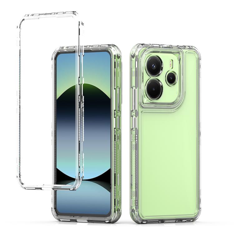 Custodia per telefono trasparente in acrilico, For Redmi A5 4G 171.7mm, For Redmi Note 14 4G 163.25mm, For Redmi Note 14 5G, For Redmi Note 14 Pro 5G, For Redmi 14C 4G, For Redmi 13 4G, For Redmi A3 4G, For Redmi Note 13 Pro 4G, For Redmi Note 13 4G���...