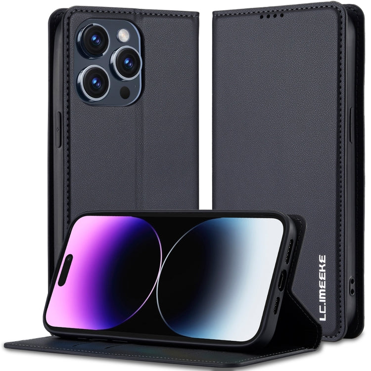 Custodia per telefono in PU con texture fine e satinata serie L1 LC.IMEEKE, For iPhone 14 Pro Max, For iPhone 7 / 8 / SE 2020, For iPhone SE 2022, For iPhone 13 Pro Max