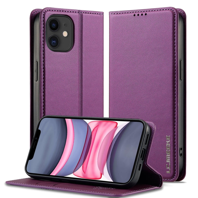 Custodia per telefono in PU con texture fine e satinata serie L1 LC.IMEEKE