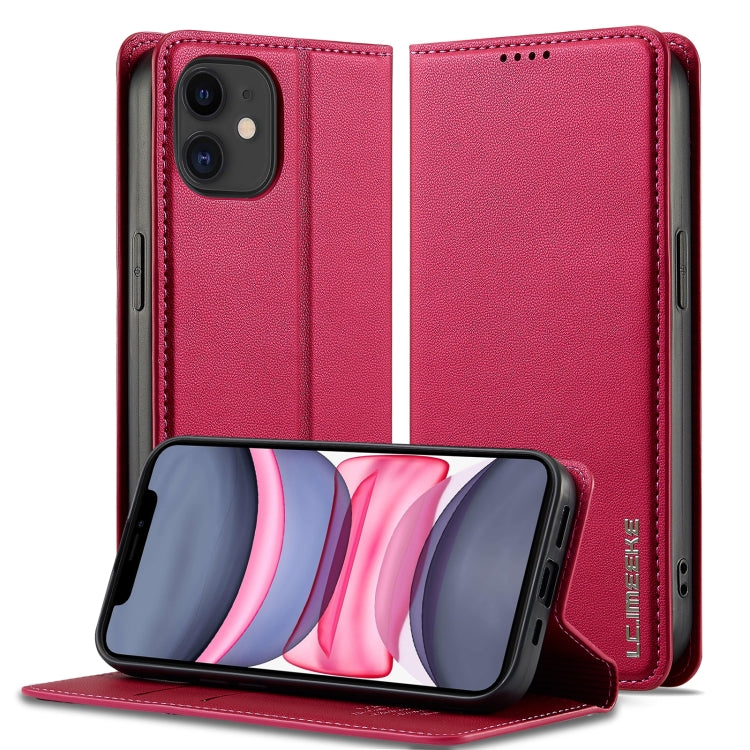 Custodia per telefono in PU con texture fine e satinata serie L1 LC.IMEEKE