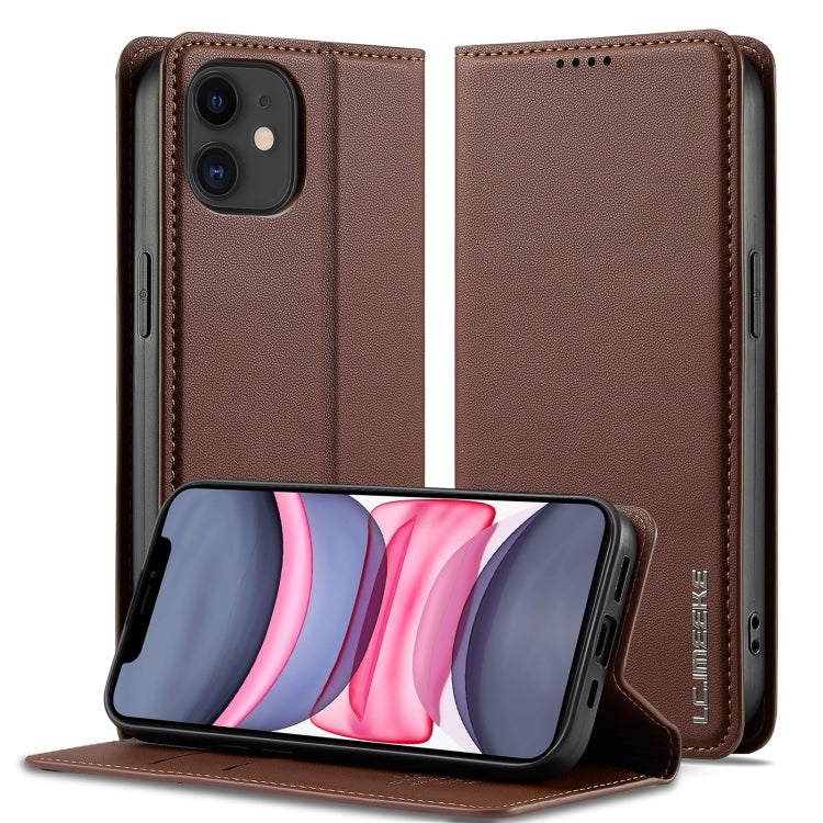 Custodia per telefono in PU con texture fine e satinata serie L1 LC.IMEEKE