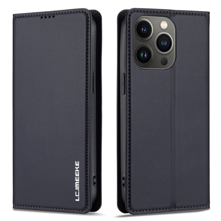 Custodia per telefono in PU con texture fine e satinata serie L1 LC.IMEEKE, For iPhone 13 Pro, For iPhone 12 mini / 13 mini, For iPhone 12 / 12 Pro, For iPhone 12 Pro Max
