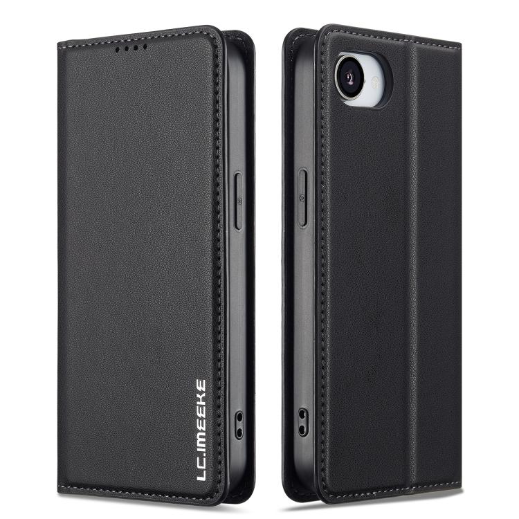 Custodia per telefono in PU con texture fine e satinata serie L1 LC.IMEEKE, For iPhone 16e, For iPhone 16 Pro Max, For iPhone 16 Pro, For iPhone 16 Plus