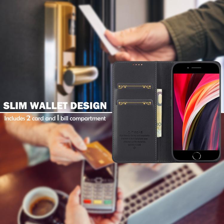 Custodia per telefono in PU con texture fine e satinata serie L1 LC.IMEEKE, For iPhone 16e, For iPhone 16 Pro Max, For iPhone 16 Pro, For iPhone 16 Plus