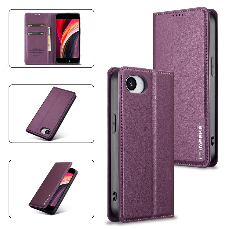 Custodia per telefono in PU con texture fine e satinata serie L1 LC.IMEEKE