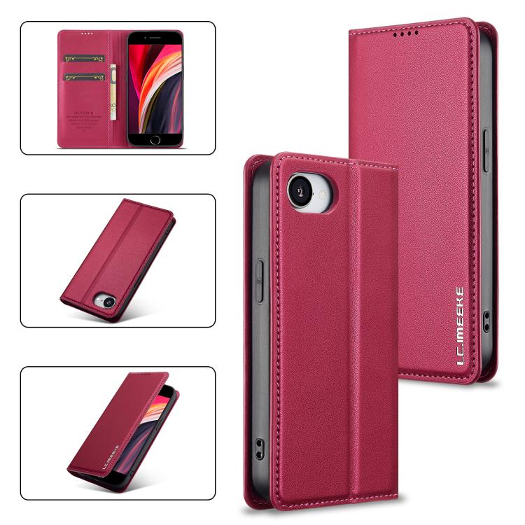 Custodia per telefono in PU con texture fine e satinata serie L1 LC.IMEEKE