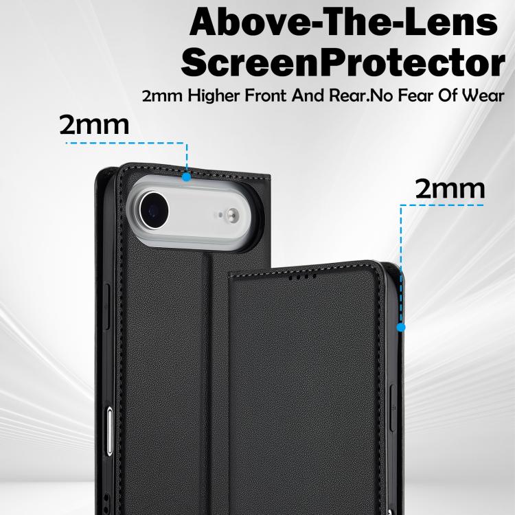 Custodia per telefono in PU con texture fine e satinata serie L1 LC.IMEEKE, For iPhone Air, For iPhone 16 Pro Max, For iPhone 16 Pro, For iPhone 16 Plus