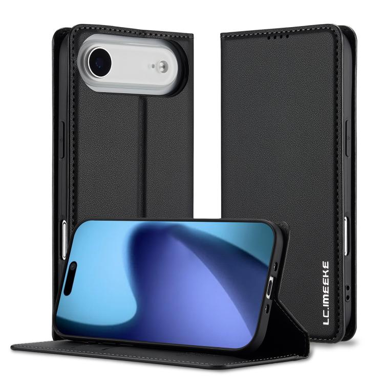 Custodia per telefono in PU con texture fine e satinata serie L1 LC.IMEEKE, For iPhone Air, For iPhone 16 Pro Max, For iPhone 16 Pro, For iPhone 16 Plus