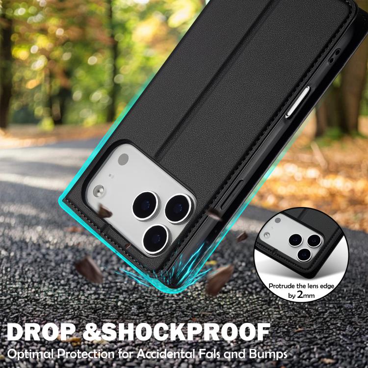 Custodia per telefono in PU con texture fine e satinata serie L1 LC.IMEEKE, For iPhone 17 Pro Max, For iPhone 17 Pro, For iPhone 17, For iPhone 17 Air